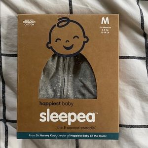 Happiest Baby Sleepea organic Swaddle Size M 2-4mo